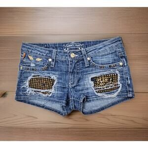 Robin's Gypsy Jeans Short Size 26